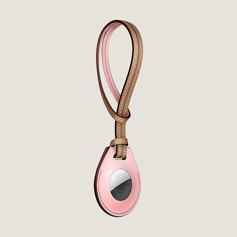 Apple AirTag Hermès bicolor bag charm | Hermès Mainland China